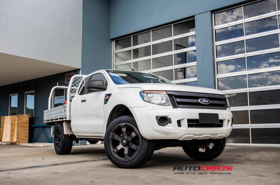 FORD RANGER BEAST BLACK & MACHINED WITH DARK TINT 8